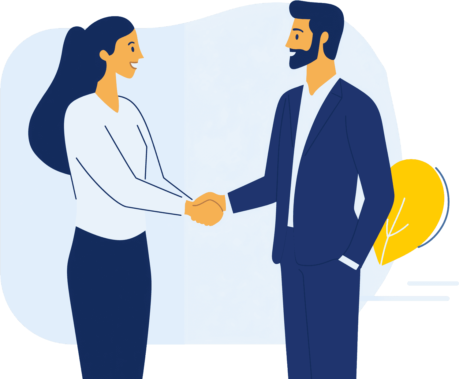 Partner worden illustratie